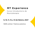 MT Experience: Curso Introductorio de Musicoterapia